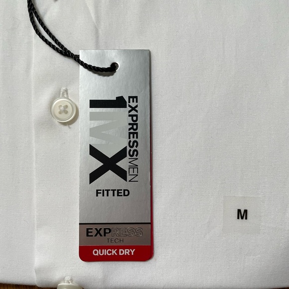 NWT MEN’s Express Sz 15-15 1/2 Long Sleeved Shirt - Picture 2 of 3